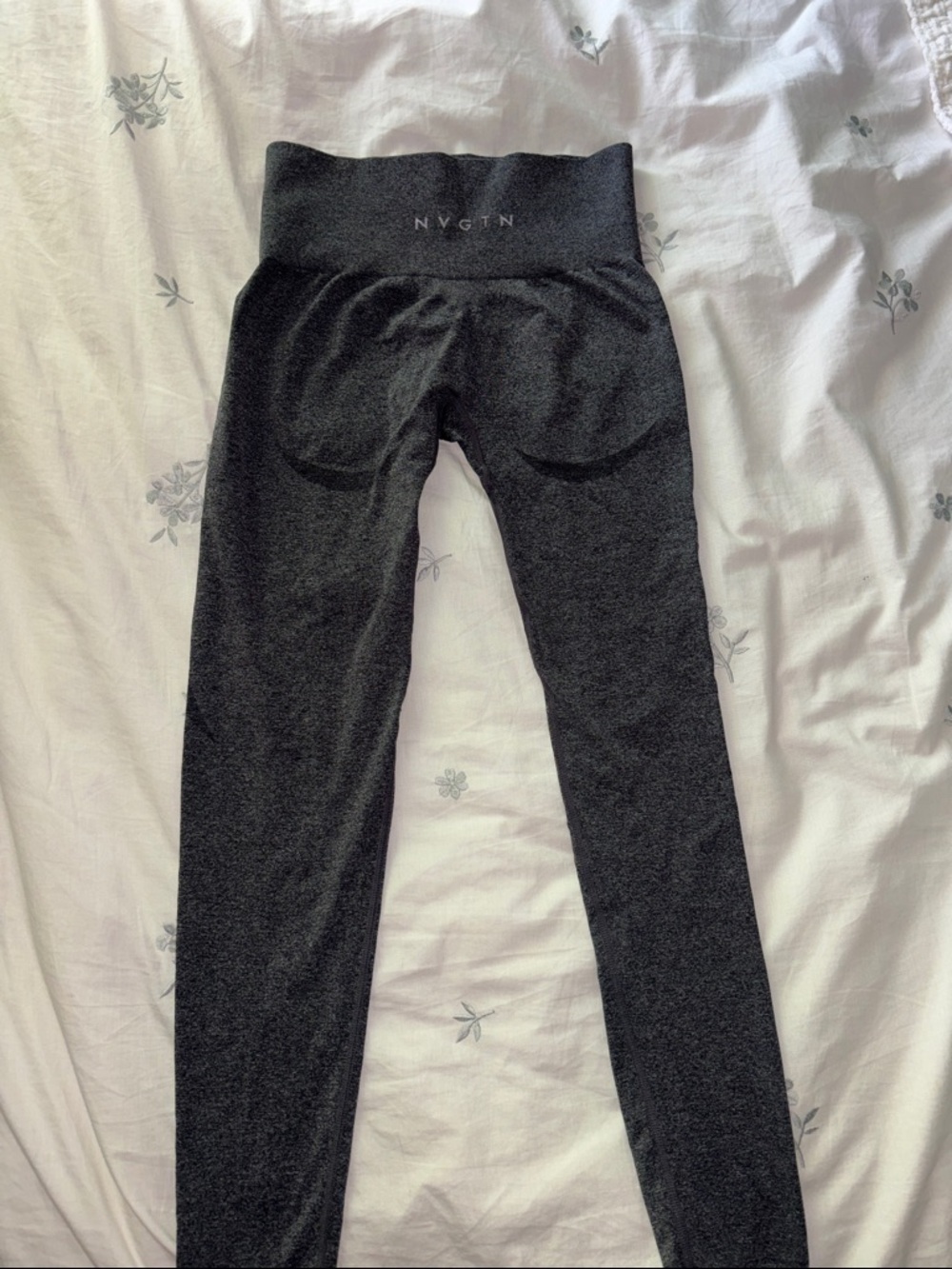 NVGTN High-Waist Charcoal Leggings